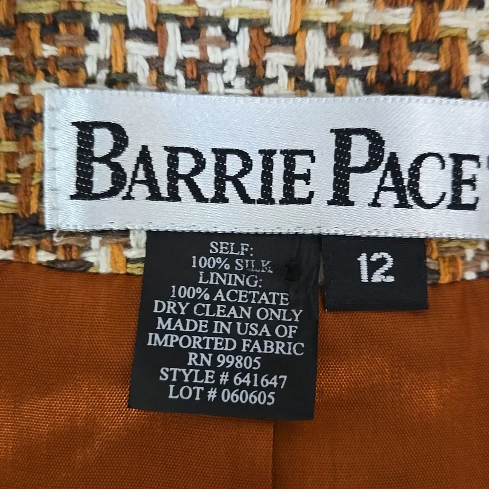Barrie Pace Vintage Silk Blazer